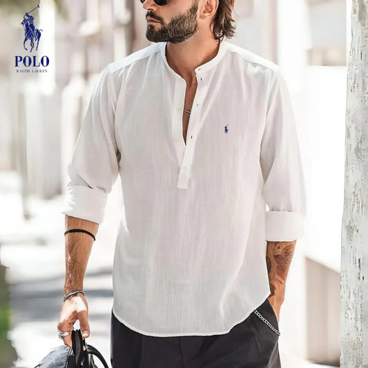 POLO RALPH LAUREN CASUAL LINEN SHIRT 2025
