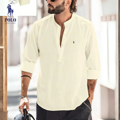 POLO RALPH LAUREN CASUAL LINEN SHIRT 2025