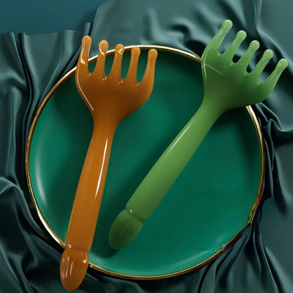 Massager pour le Cuir Chevelu en Résine Gua Sha