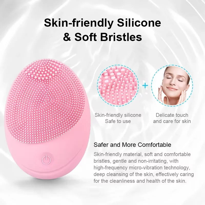 Brosse Électrique pour Nettoyage du Visage