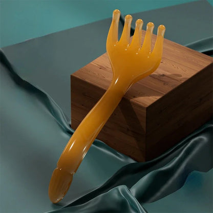 Massager pour le Cuir Chevelu en Résine Gua Sha
