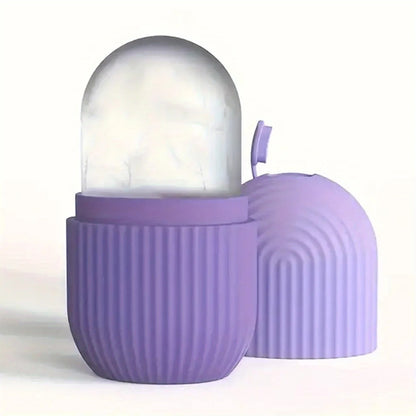 Moule à Glace en Silicone pour Soins du Visage